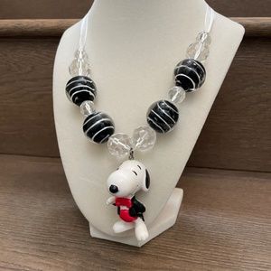 *Handmade Snazzy Snoopy Beaded Necklace!*